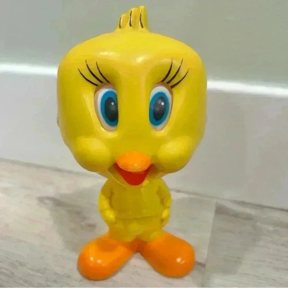 Vintage 1976 Mattel Chatter Chums Talking Tweety Bird Pull String Toy - Works - Picture 2 of 7